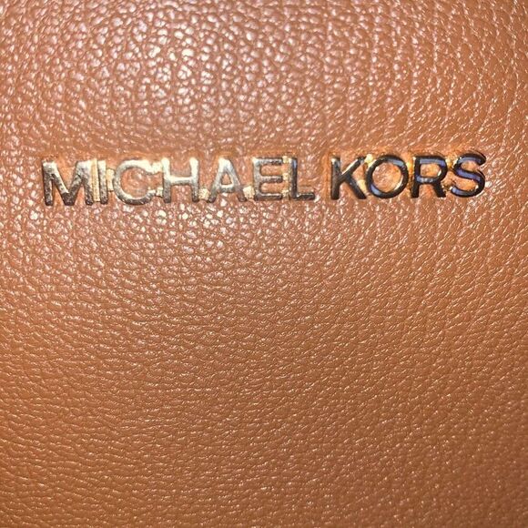 Michael Kors Avril Small Top Zip Satchel Crossbody MK Signature - Picture 8 of 16